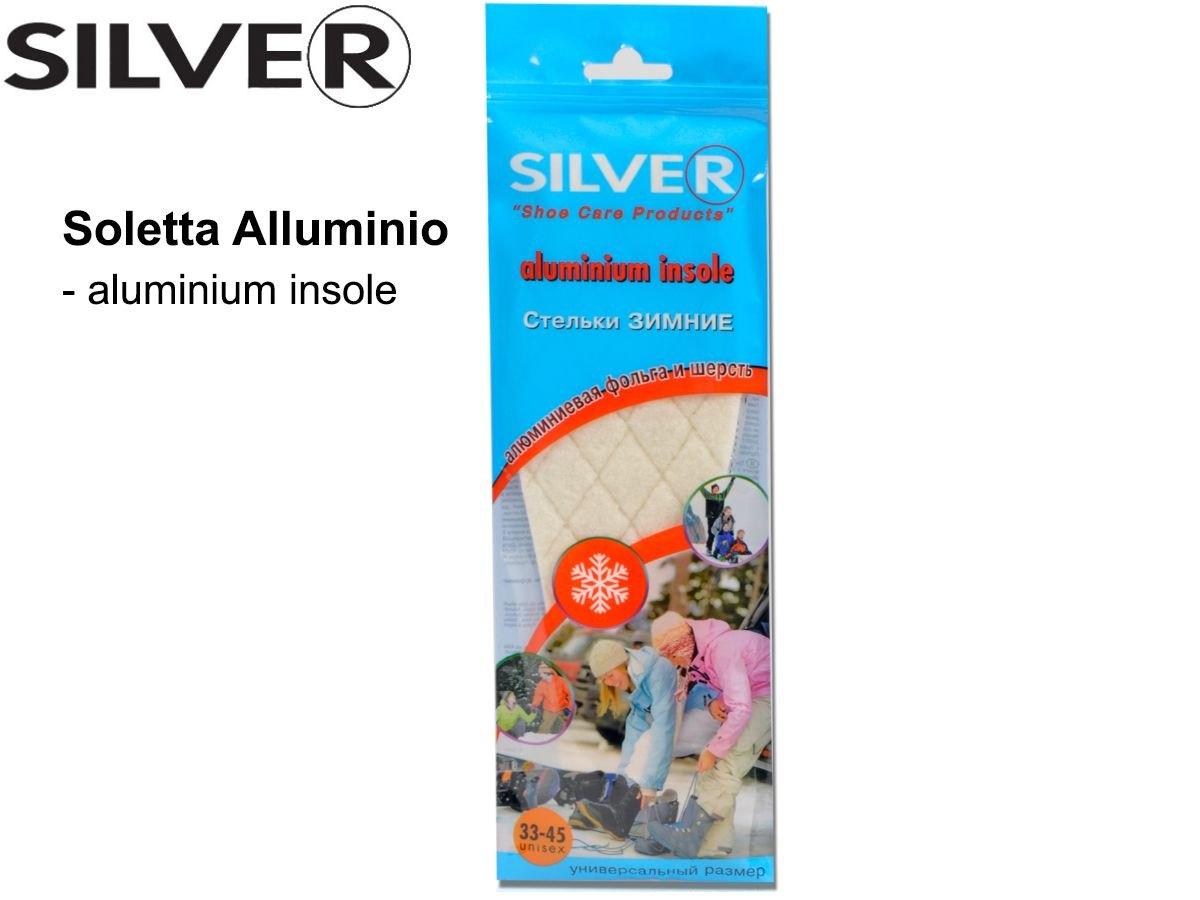 Soletta in lana & alluminio