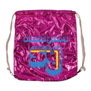 Sacca gym porta scarpe metal sweet years