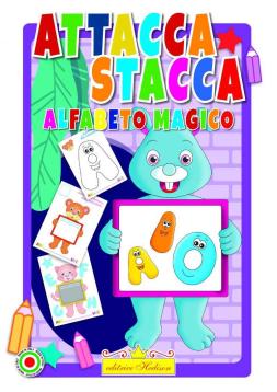 Libro attacca stacca alfabetiere magico