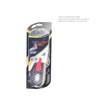 Soletta confort in gel misure regolabili 41/46