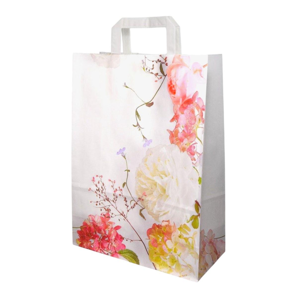 Shopper in carta h.29 x l.22 x p.10 cm fantasia garden
