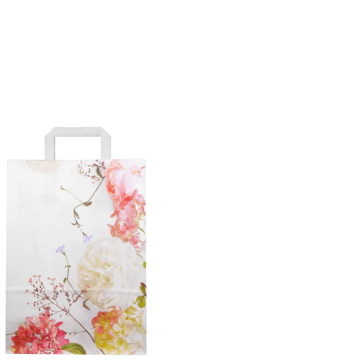 Shopper in carta h.29 x l.22 x p.10 cm fantasia garden