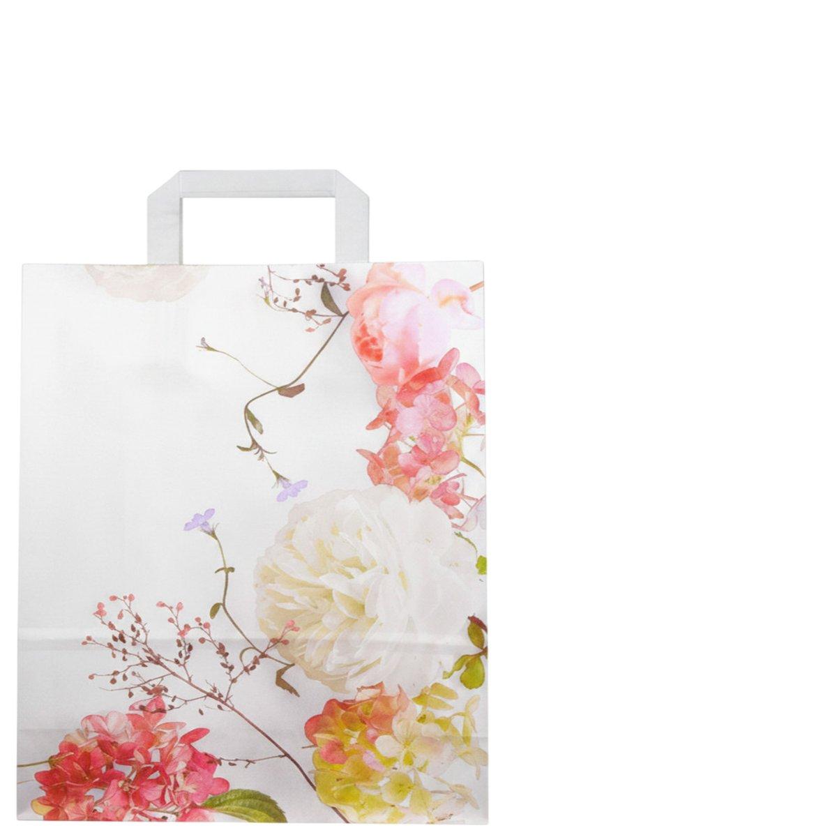 Shopper in carta h.37 x l.27 x p.12 cm fantasia garden