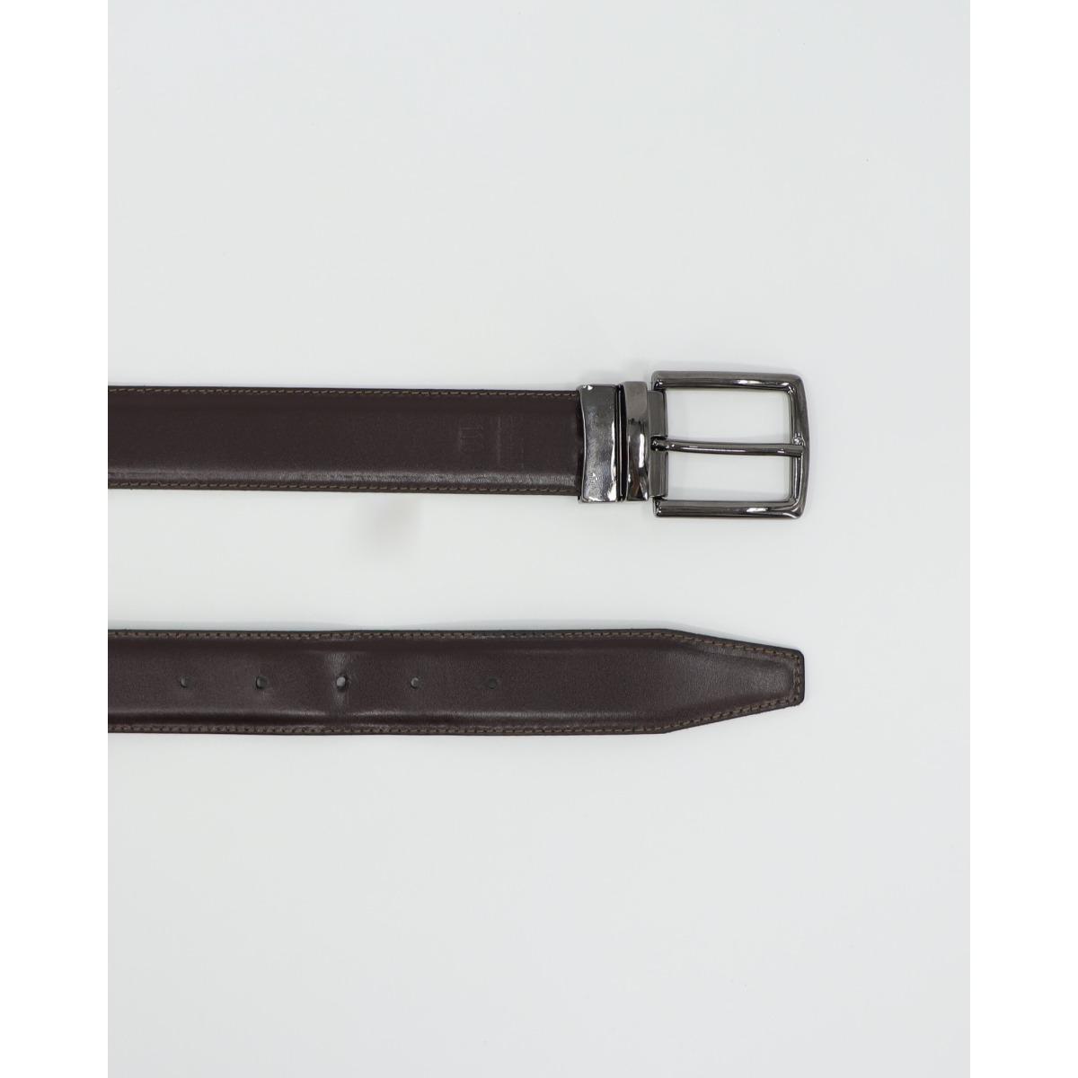 Cintura uomo double face in pelle roncato