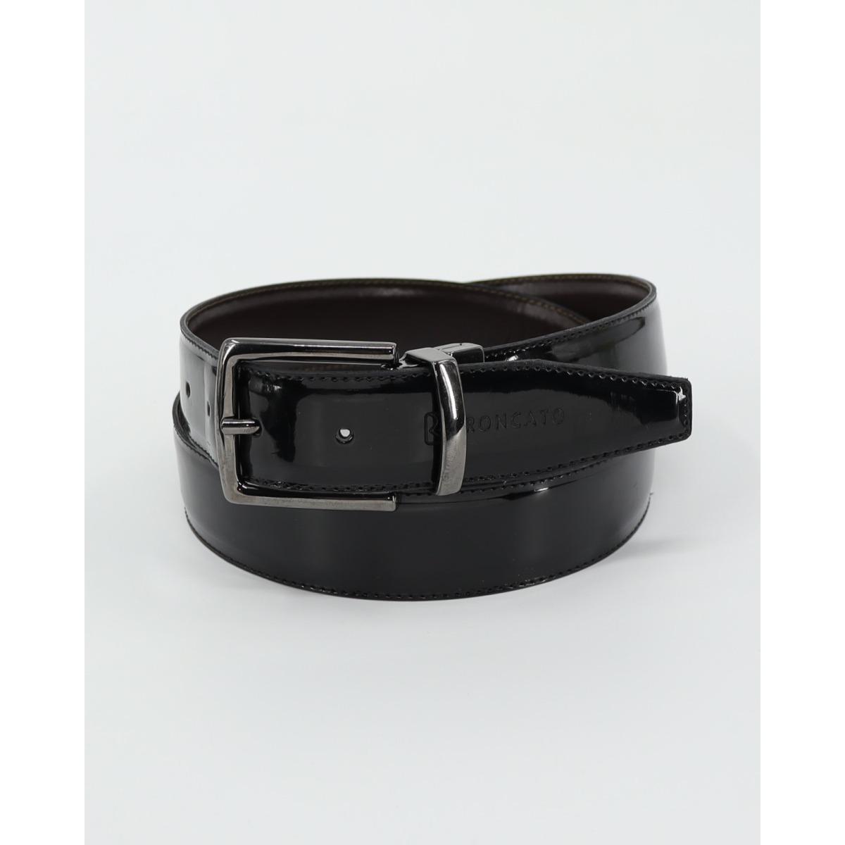 Cintura uomo double face in pelle roncato