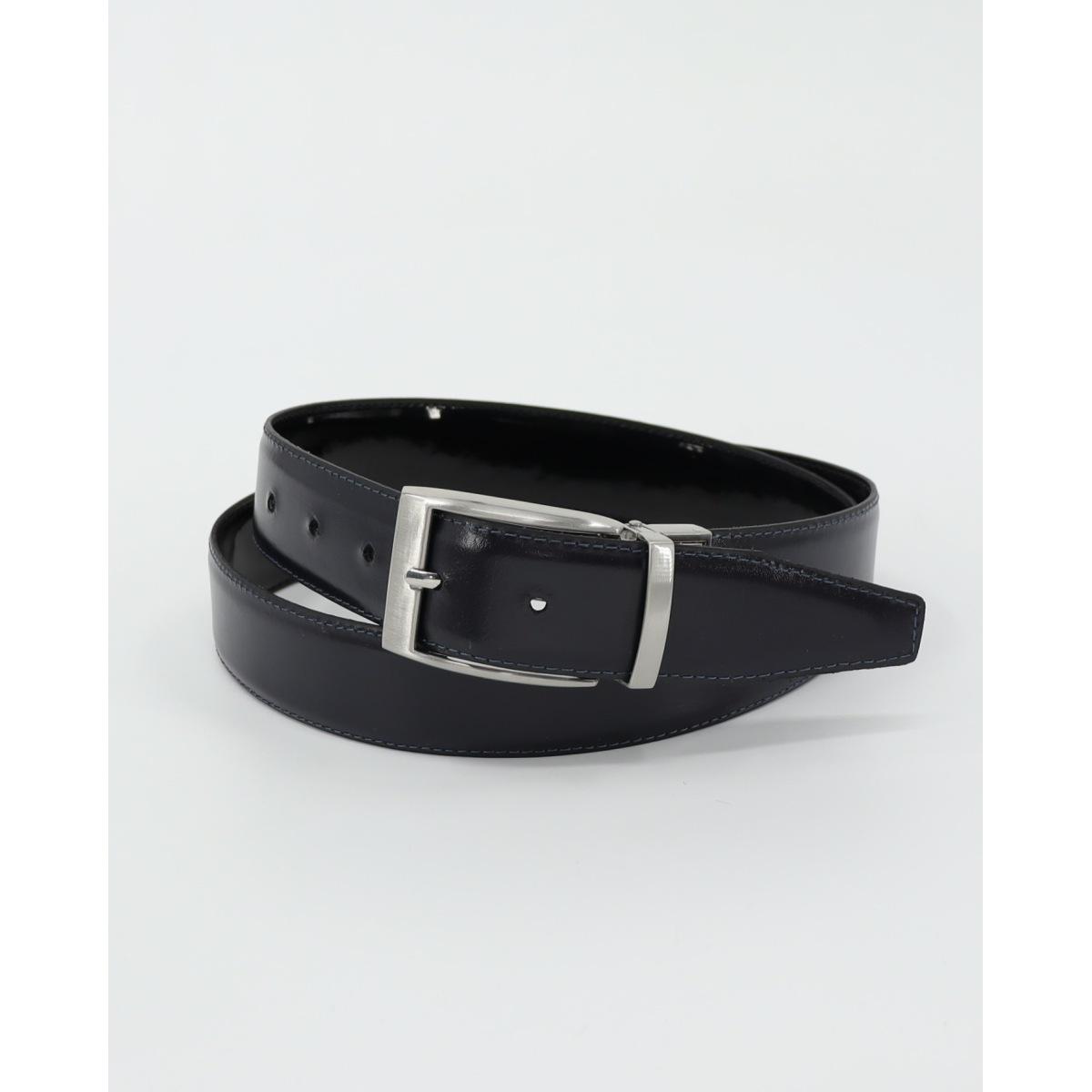 Cintura uomo double face in pelle roncato