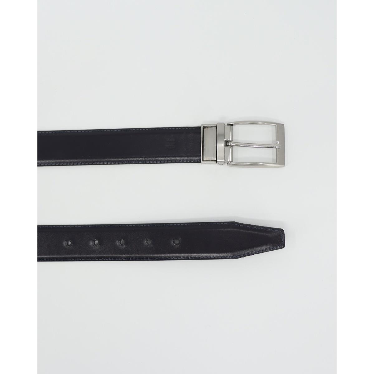 Cintura uomo double face in pelle roncato