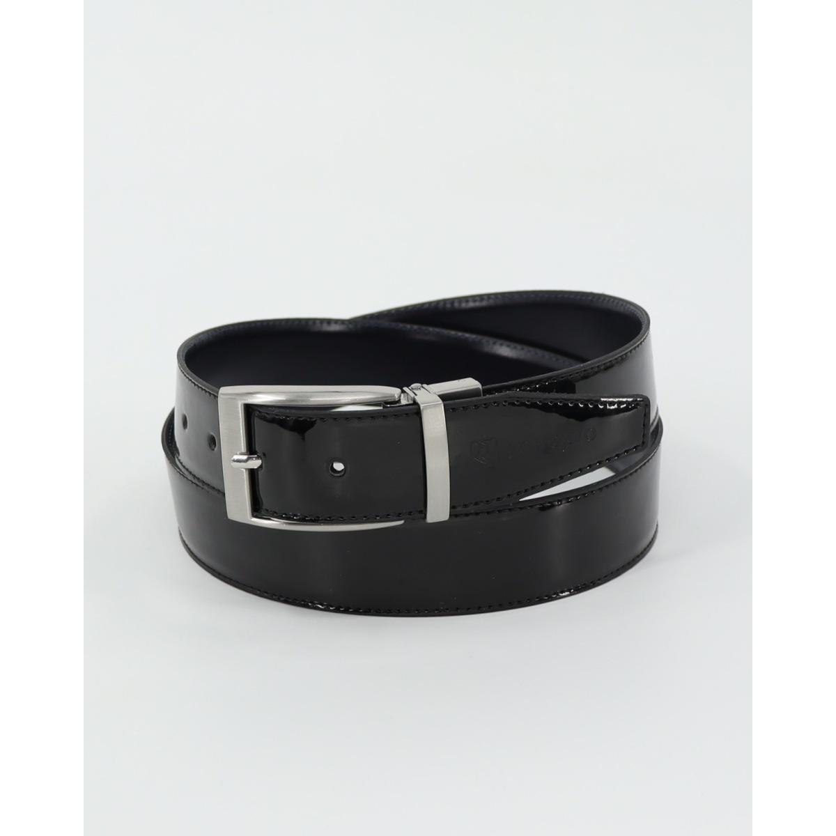 Cintura uomo double face in pelle roncato
