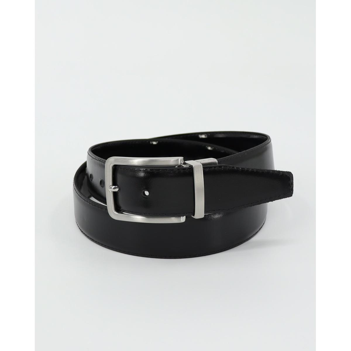 Cintura uomo double face in pelle roncato