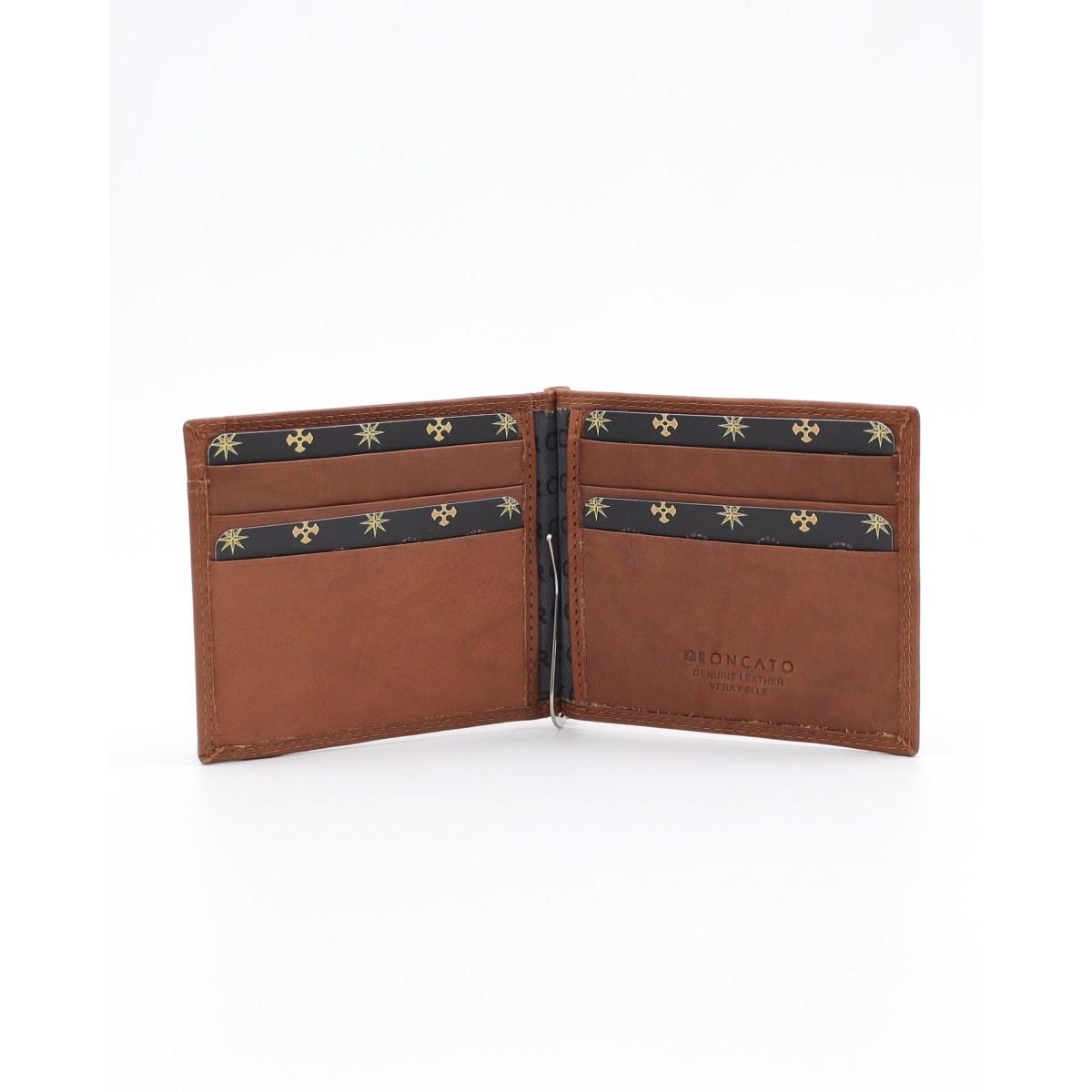Portafogli portadollari in pelle Roncato