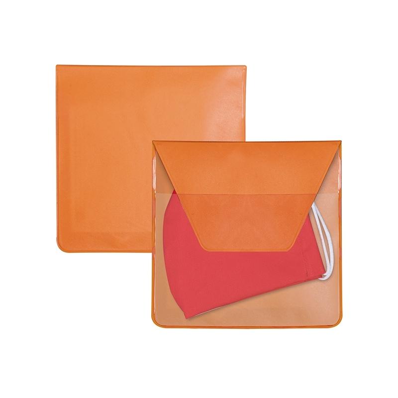 Custodia in plastica con colori assortiti 10x11,7 cm