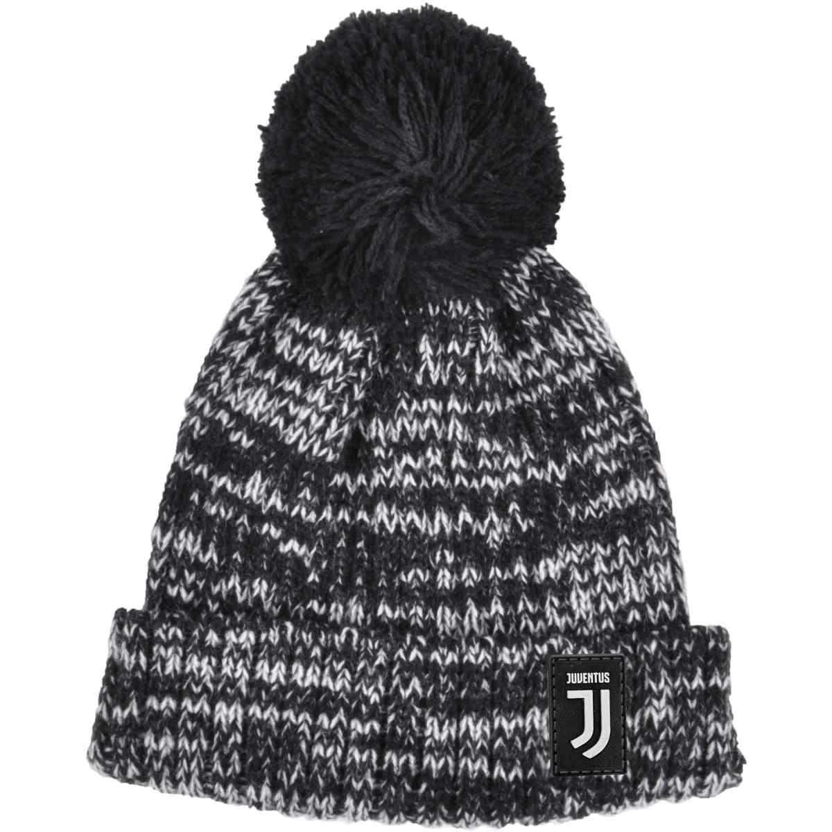 Cappello ponpon bicolore baby juventus