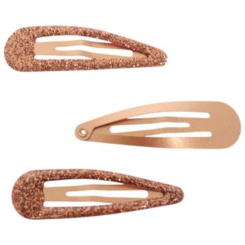 Clic clac per capelli 5 cm toni del bronzo