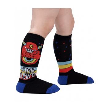 Calze regalo neonato al ginocchio rimani strano! - sock it to me