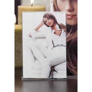 Portafoto plexiglass verticale 10x15 cm