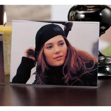 Portafoto plexiglass orizzontale 18x13 cm