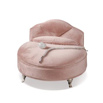 Portagioie in velluto letto 20x17xh.16 cm