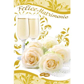 Biglietti auguri 4 soggetti matrimonio