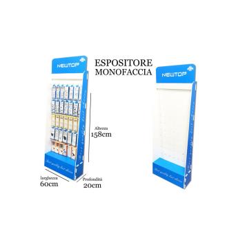 Newtop espositore forex monofacciale da terra