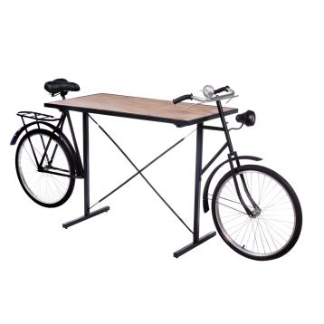 Tavolo legno bicicletta cm 247x65xh116
