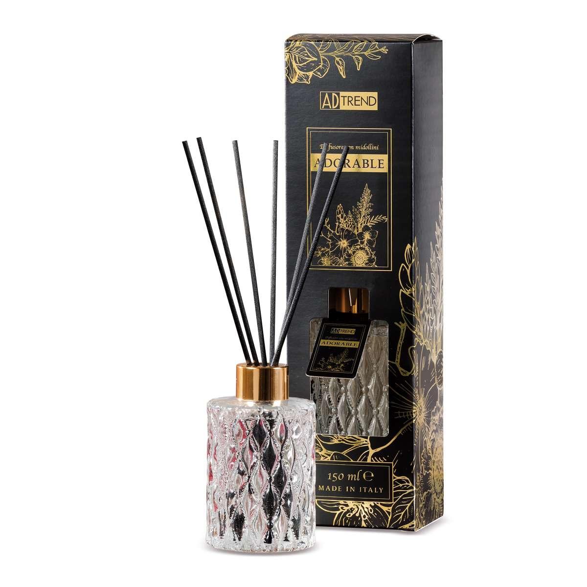 Ad trend Diffusore di fragranza con midollini mystic 150ml adorable 56311  8021785563117