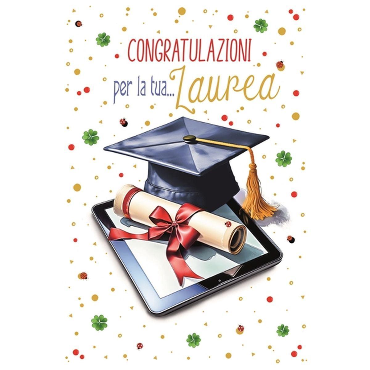 Biglietti auguri per la tua laurea