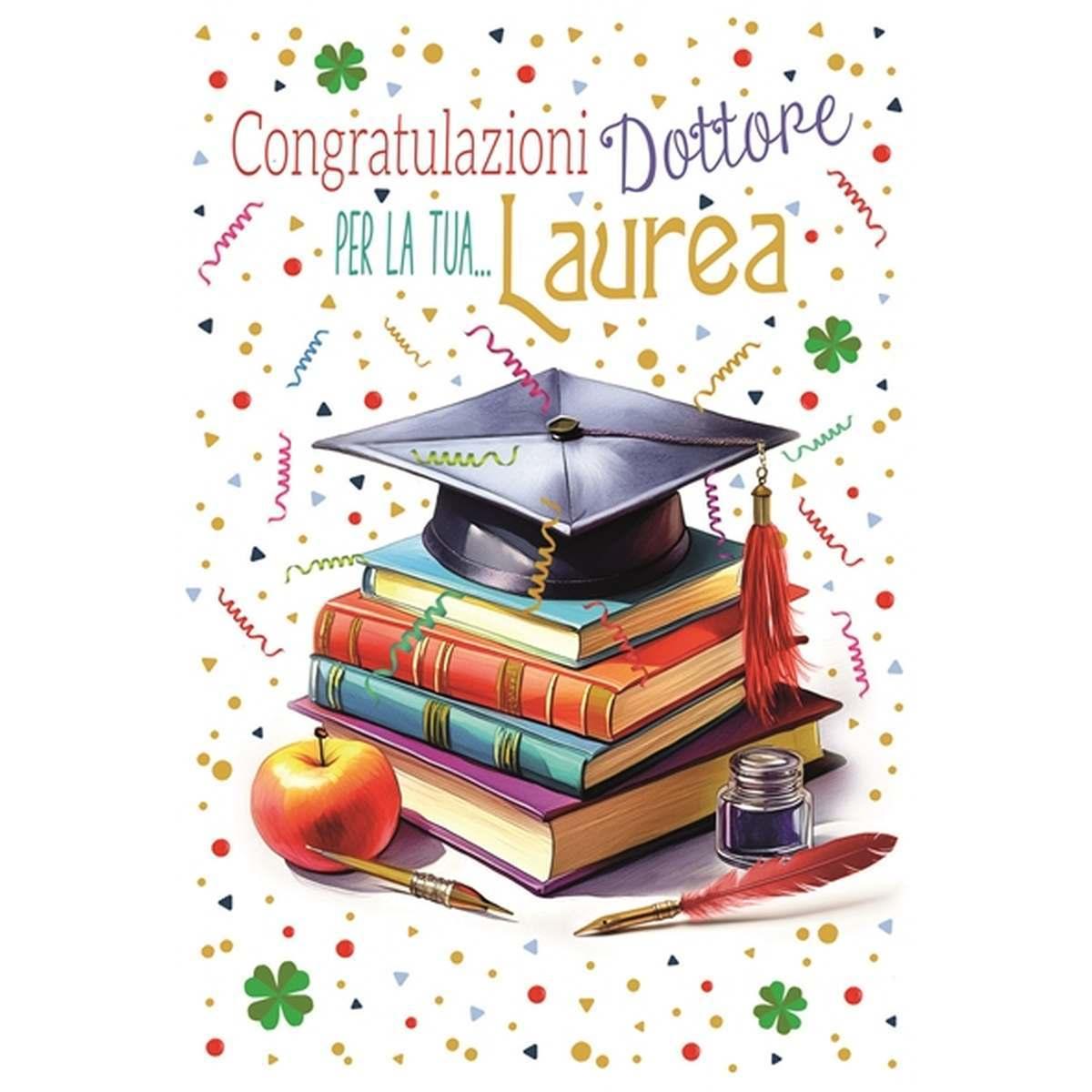 Biglietti auguri per la tua laurea