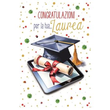 Biglietti auguri per la tua laurea