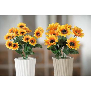 Bouquet girasoli per decorazioni 30 cm