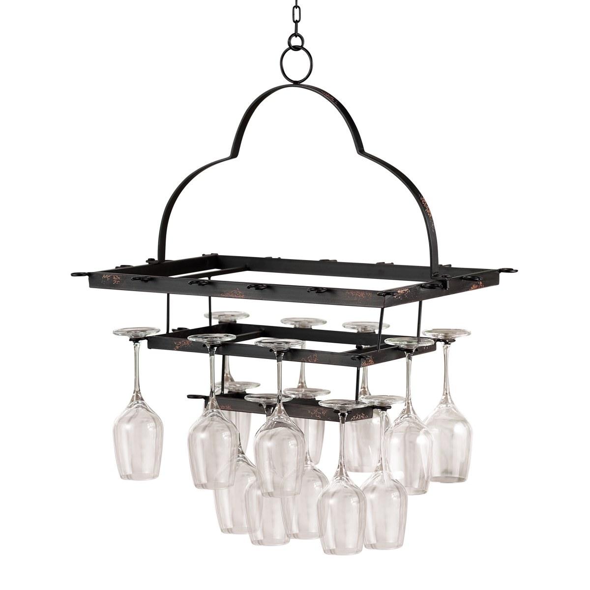 Portabicchieri da soffitto 32 bicchieri 58x43x17