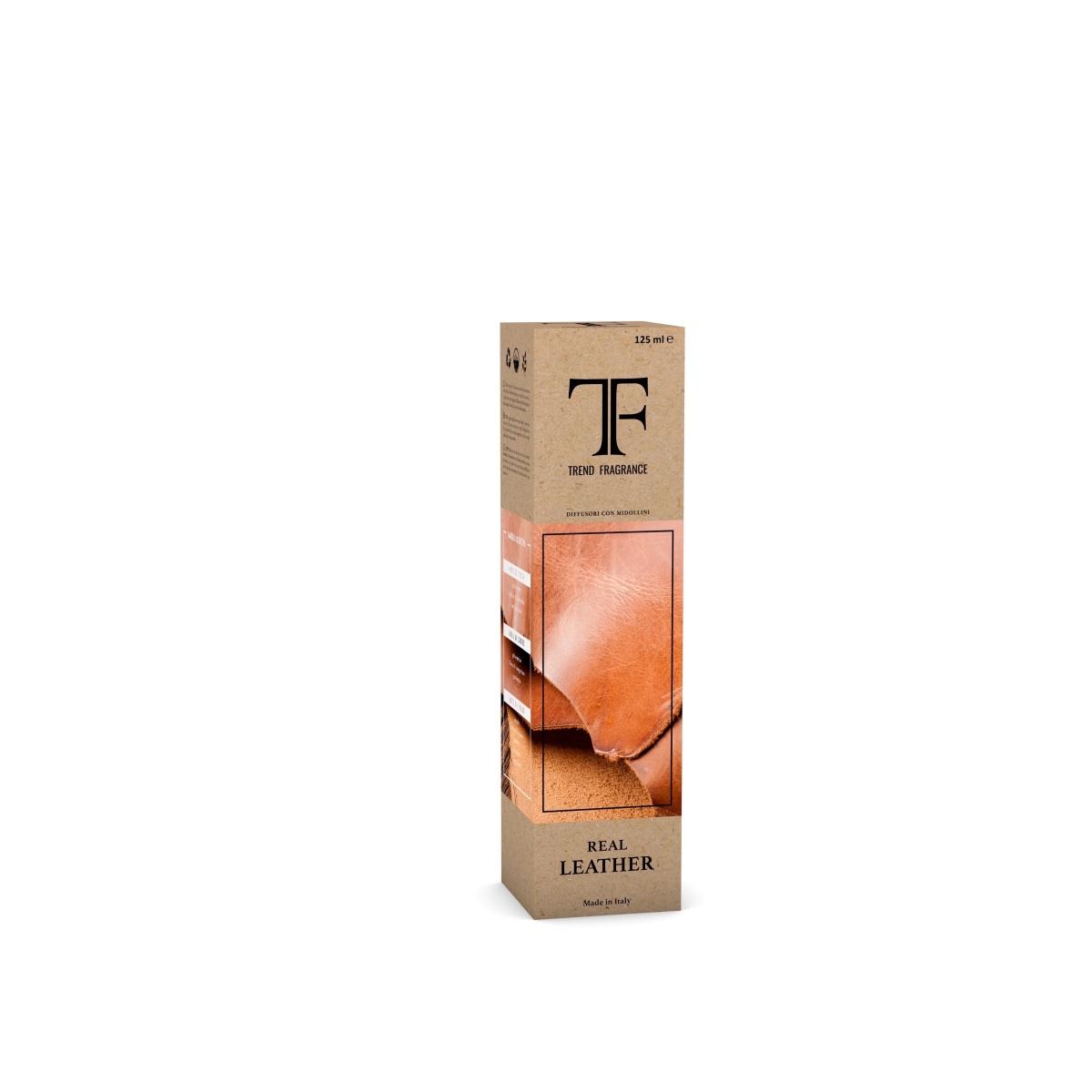Diffusore di fragranze con midolli 125ml real leathe