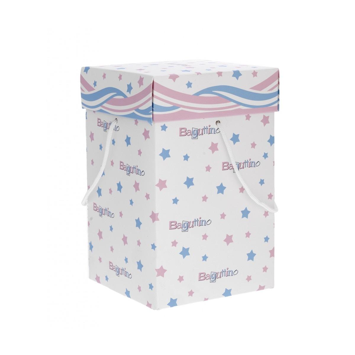 Giostra bimba rosa in acrilico con cavalli e carillon musicale Bagutta