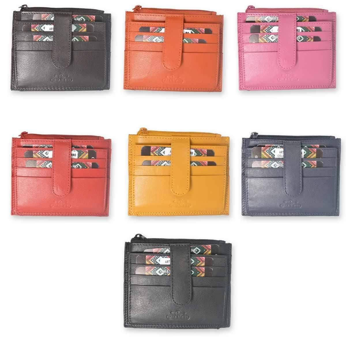 Portatessere donna in pelle linea classic Charro