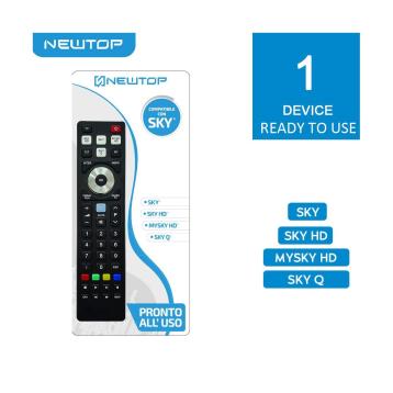 Newtop telecomando universale sky- sky hd - my sky - sky q