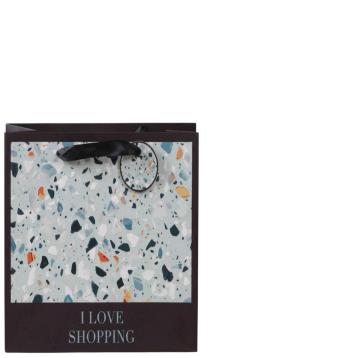 Shopper in carta 31 x 12 x h.26 cm fantasia astratta