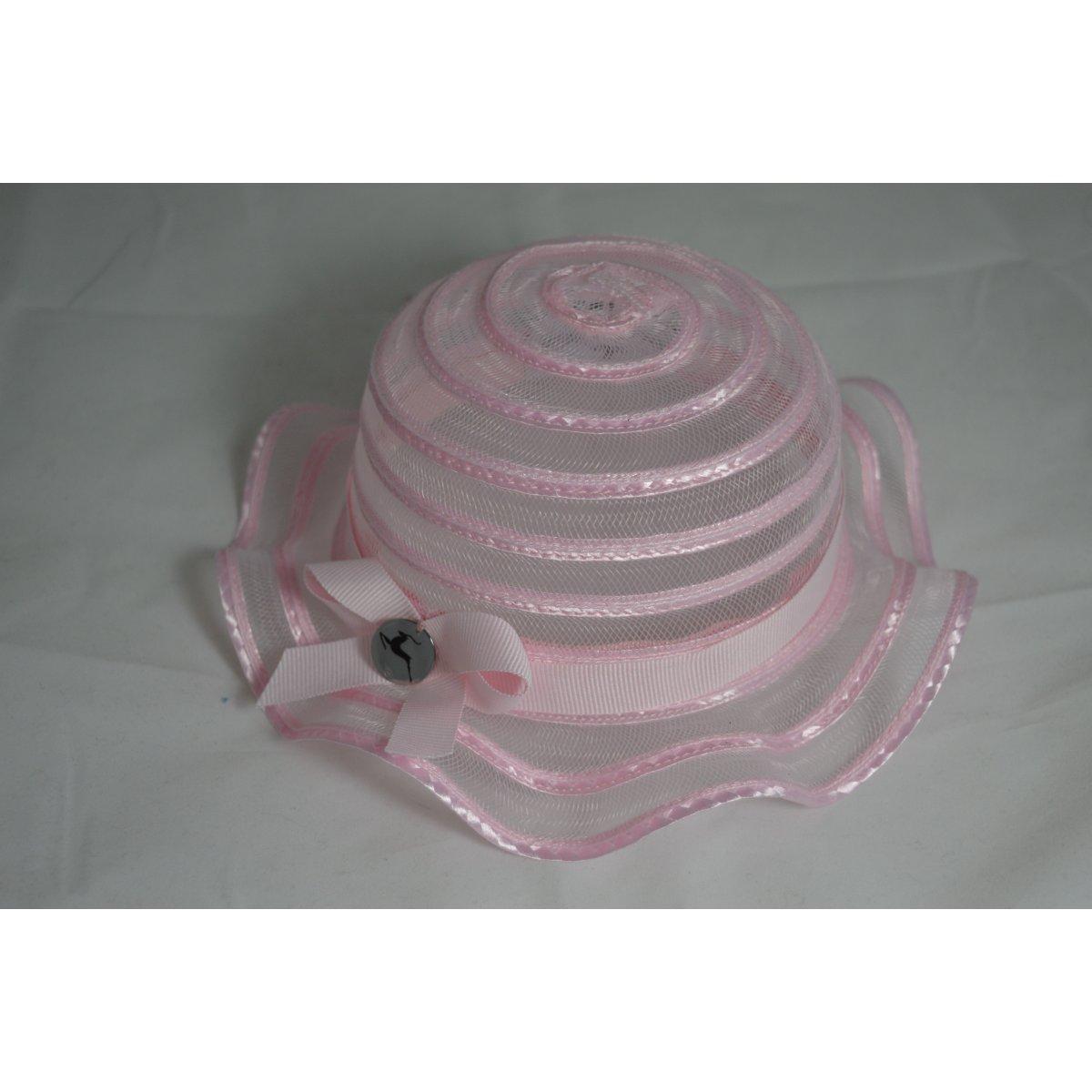 Cappellino bimba crinol falda ondulata