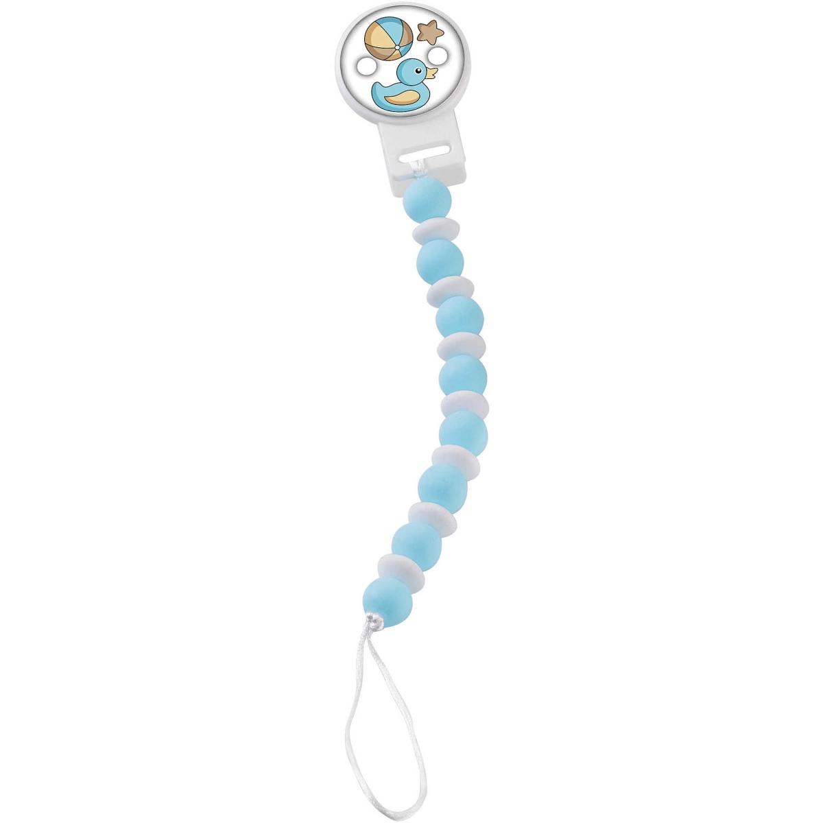 Spilla portaciuccio azzurro Toys Valenti