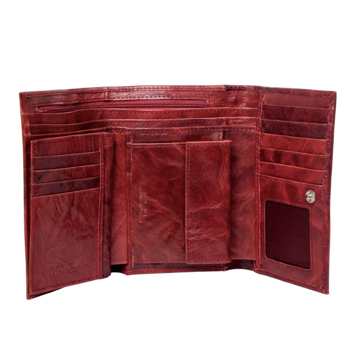 Portafogli donna in pelle icon linea trieste Charro