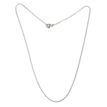 Collana unisex in acciaio 45 cm