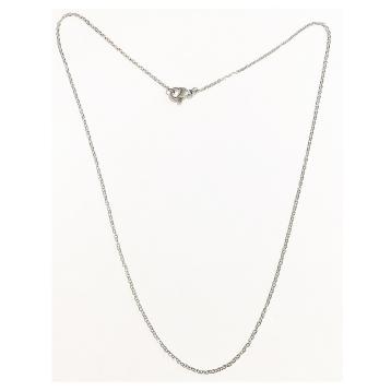 Collana  acciaio 45 cm
