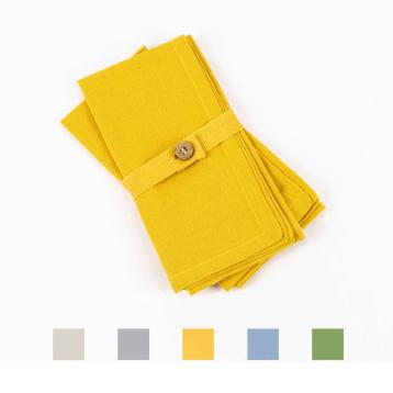 Set tovaglioli per 2 persone linea new colors