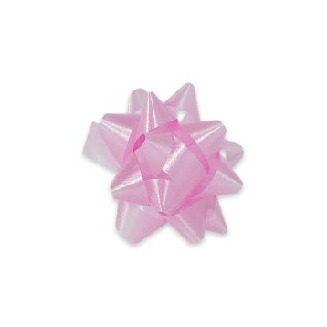 Coccarda adesiva liscio rosa 10 mm.