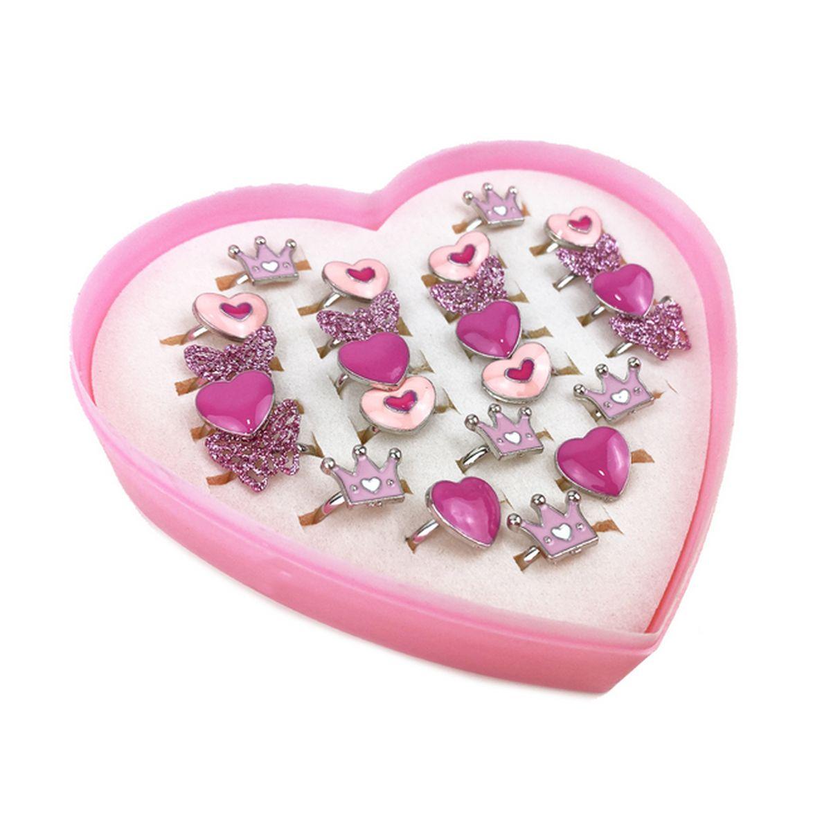 Anello bimba 4 soggetti assortiti in box da 24pz