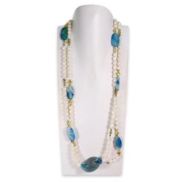 Collana in pietre dure assortite