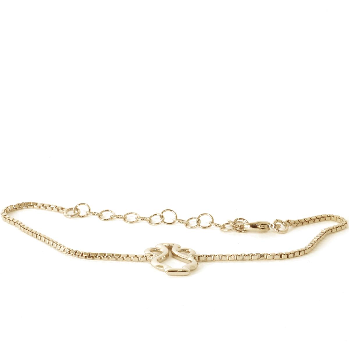 Bracciale anfora ottone rodiato made in italy