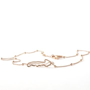 Collana in ottone rodiato made in italy