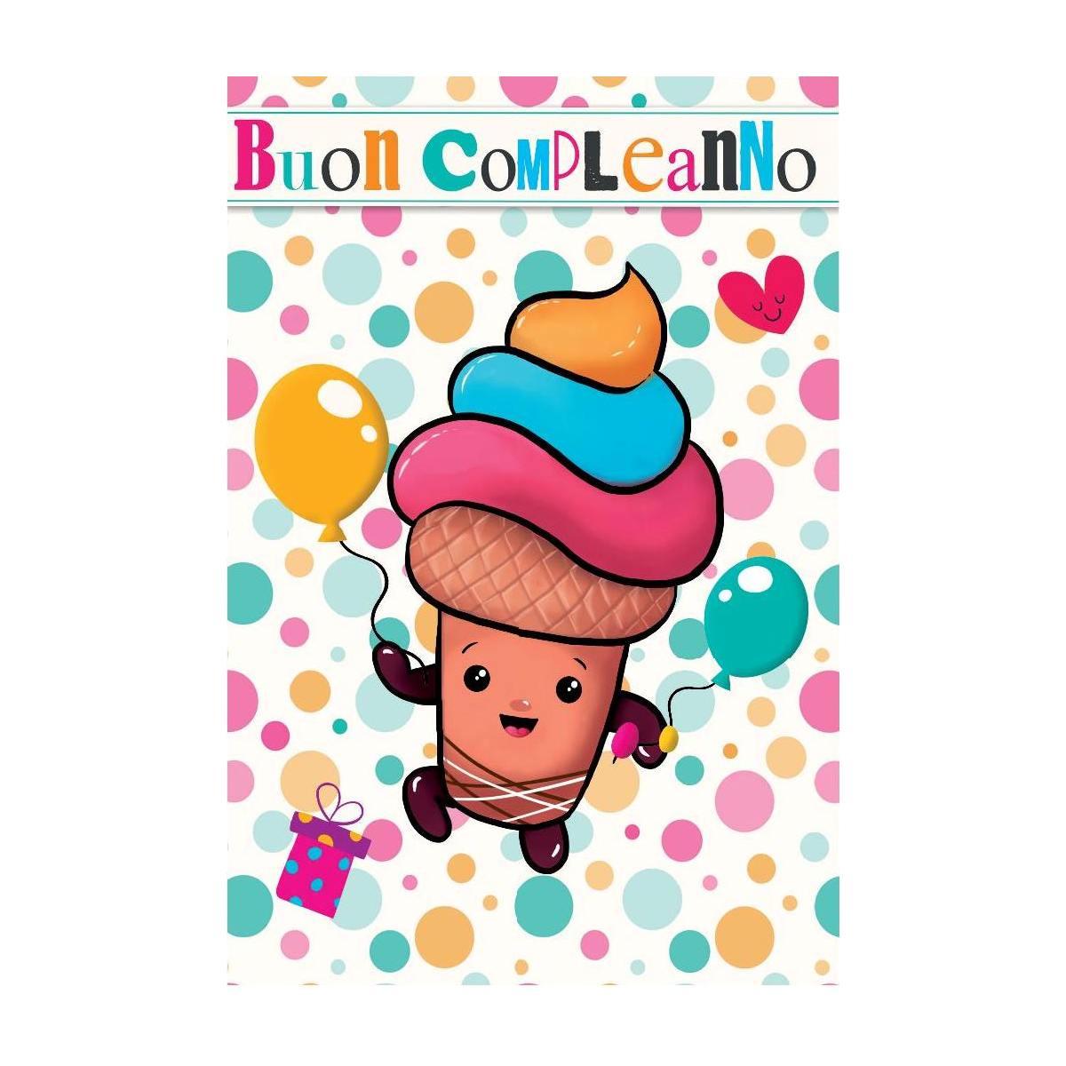 Biglietti buon compleanno 2 soggetti