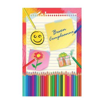 Biglietti buon compleanno 2 soggetti