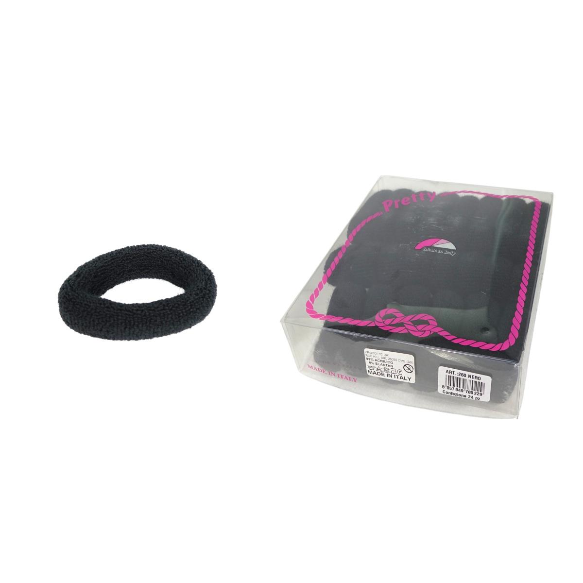 Elastici neri in box da 24 pz