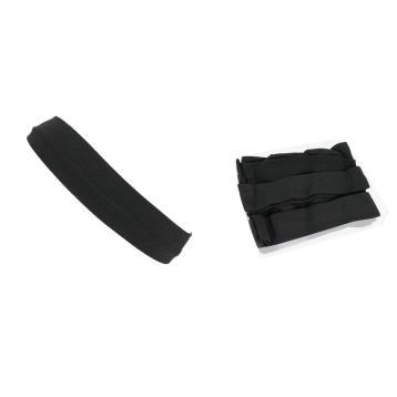 Fascia per capelli nera 4 cm in box da 12 pezzi